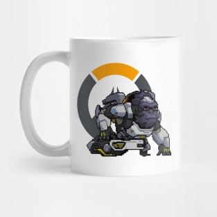 Overwatch - 16-Bit Winston W/ Logo Mug